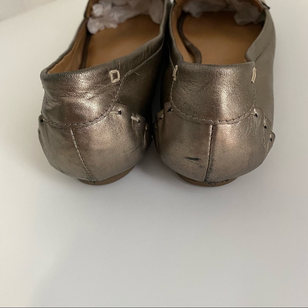KATE SPADE PEWTER DRIVING MOCCASIN - Picture 9 of 15